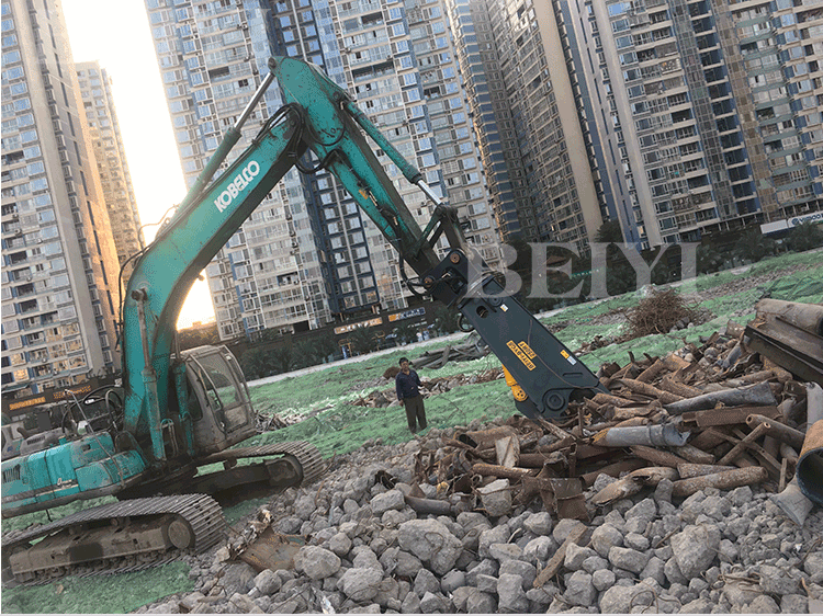 Application of Pile Breaker 